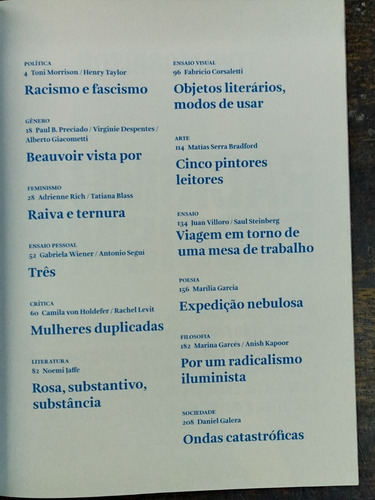 Imagen 2 de 6 de Serrote Nº 32 * Ensaios Artes Visuais Ideias E Literatura *