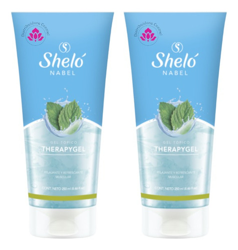 Gel Topico Therapygel Shelo Nabel® 250ml. 2 Piezas