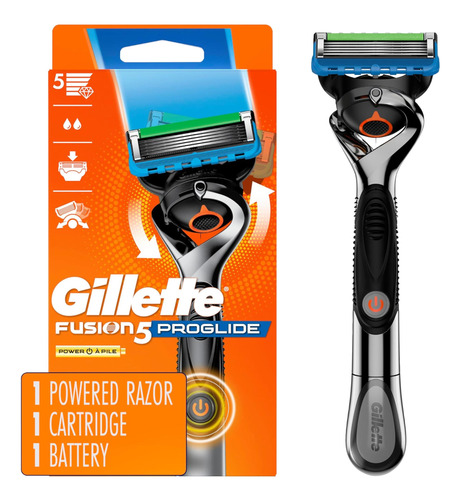 Gillette Proglide Power Afeitado Suave Para Hombres 1 Unidad
