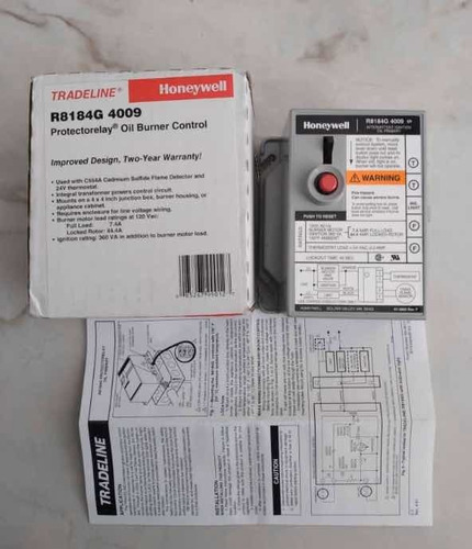 Rele De Llamas Marca Honeywell R8184g 4009