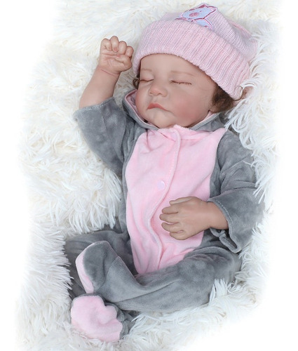 Imagen 2 de 6 de Bebe Reborn Originales Katy Cuerpo Completo De Silicon
