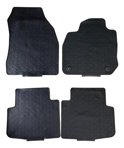 Imagen 1 de 6 de Juego Cubre Alfombras Originales Vw T-cross 4 Piezas
