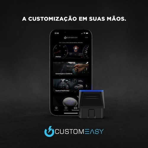 Customeasy Fiat Pulse Dispositivo Obd Com Ftobdsgw 1 Licenca