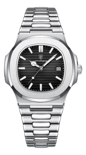 Reloj De Cuarzo Impermeable Poedagar 613 Para Hombre