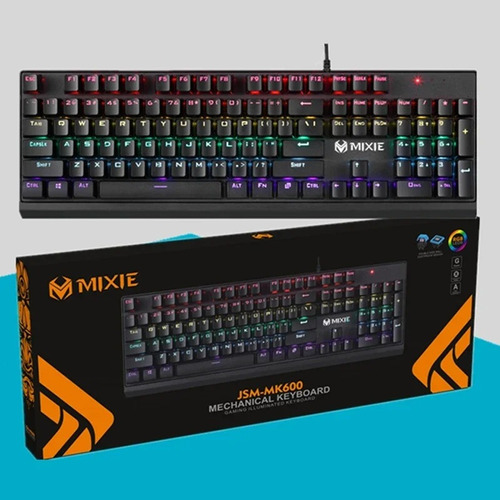 Teclado Mecanico Mixie Con Luces Rgb Jsm-mk600