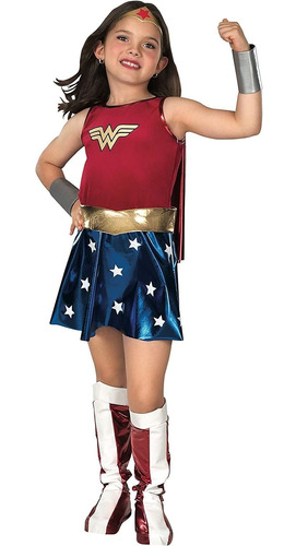 Dc Super Héroes De Vestuario Mujer Maravilla Niño S