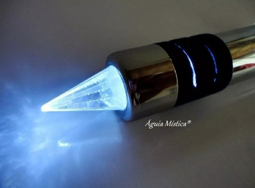 Imagem 2 de 6 de Caneta Cromopuntura + Bastão Massageador Cromoterapia Limpid