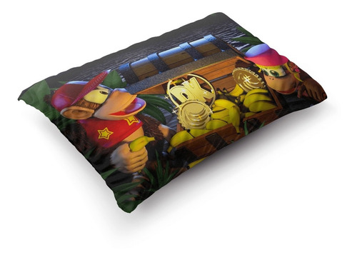 Imagen 4 de 5 de Funda Donkey Kong 2: Diddy's Kong Quest 70x45cm Vudú Love