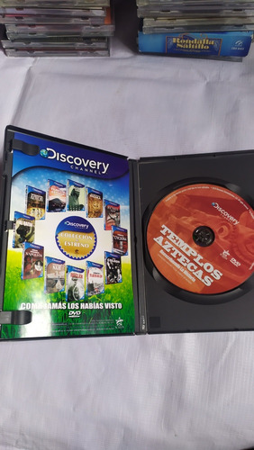 Templos Aztecas Documental Película Dvd Original Discovery (Usado)