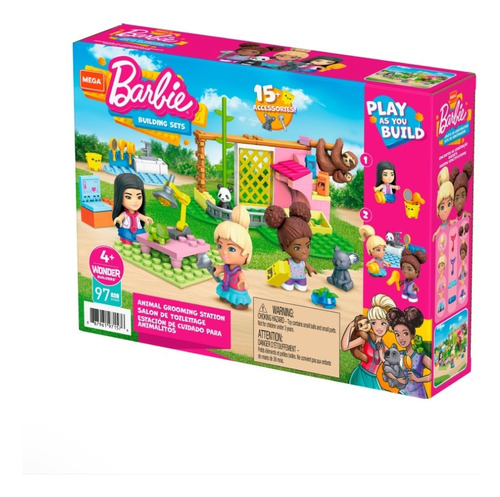 Barbie Mega Construx Animal Grooming Station - Mattel