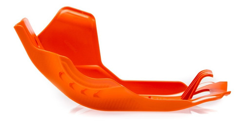 Imagen 2 de 4 de Protector De Motor Skid Plate Ktm Exc-f 450 2020 Naran/blan