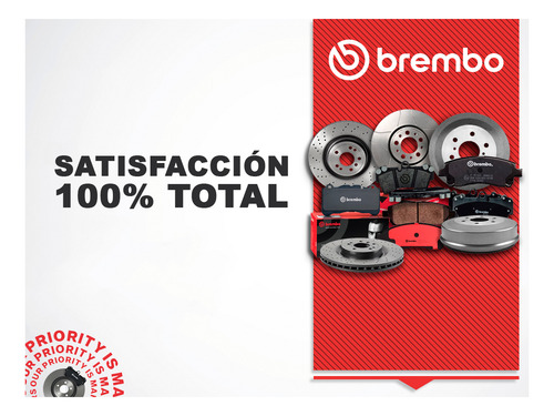 Balatas Bajos Metales Del Mitsubishi Galant 02 Al 07 Brembo