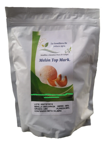 Semilla De Melon Top Mark B. 1/4 Lb La Semillera Jalisco Agr