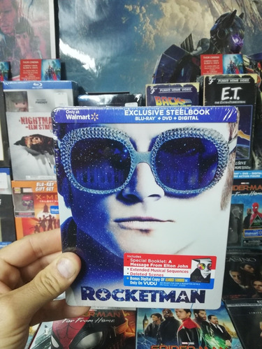 Rocketman Blu-ray Steelbook Local A La Calle En Belgrano 