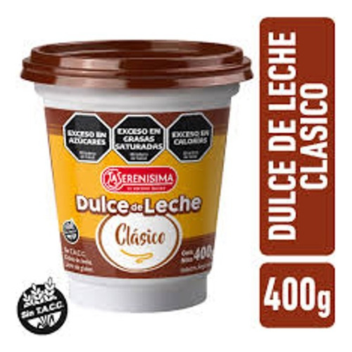 Dulce De Leche Clásico La Serenísima 400 Gr X Pack De 12 Und