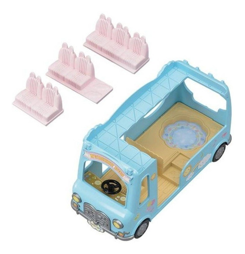 Sylvanian Families Ônibus Arco-íris Magia Epoch