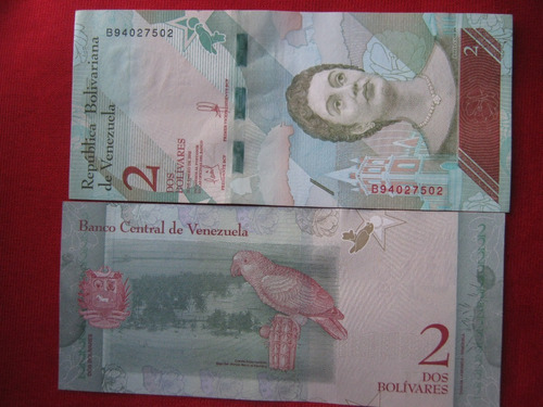 Venezuela 2 Bolívares Soberanos 15 Enero 2018