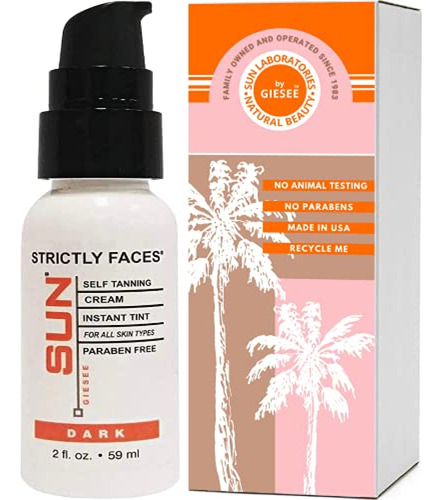 Autobronceantes Sun Laboratories Strictly Faces, Loción Auto