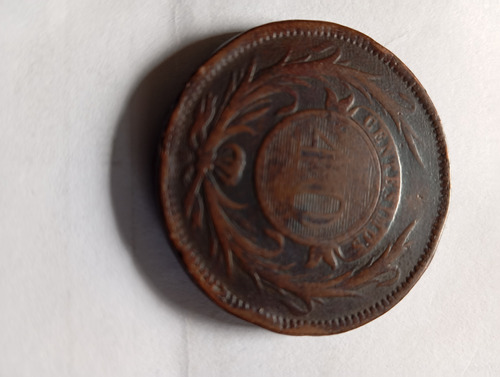 Moneda 40 Centecimos 1857