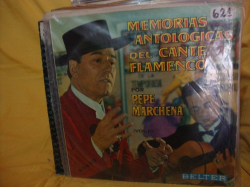 Vinilo Pepe Marchena Memorias Antologicas Cante Flamenco Es1