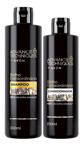 Shampoo + Condicionador Advance Techniques Avon - Brilho