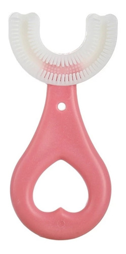 Escova De Dente Infantil 360 Rosa Ou Azul. Idade 2 A 12 Anos