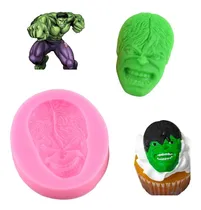 Comprar Molde De Silicón Hulk Resina Jabones Fondant Repostería 