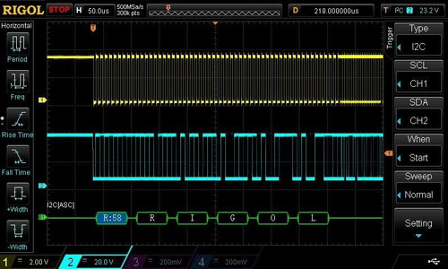 Osciloscopio digital Rigol DS1104z Plus de 4 canales y 100 MHz
