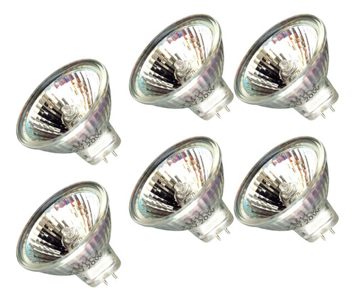 5 X 6x Lâmpadas Halógenas, Lâmpada De Aquecimento, 20w
