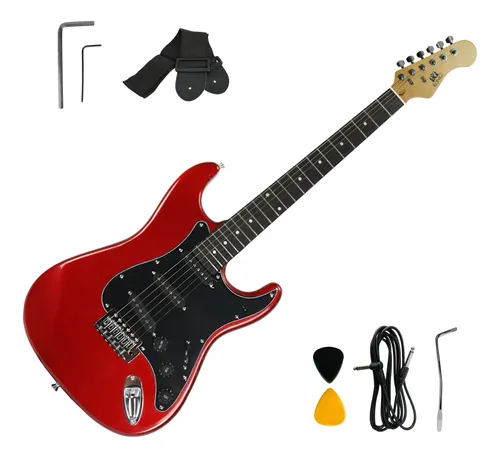 Guitarra Elétrica Konig St Stratocaster Brilhante 6c - R$ 469,83