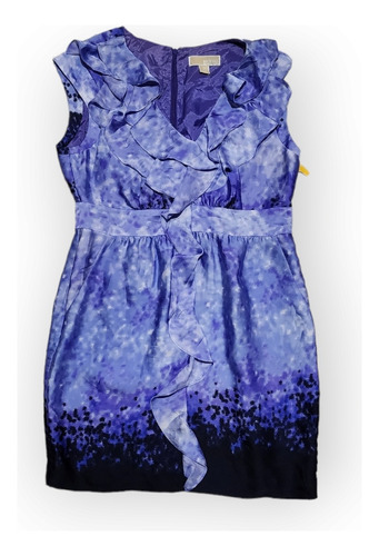 Vestido Michael Kors De Mujer Talla 10 Morado Con Lila 