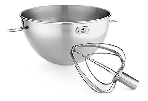 Kitchenaid Kn3cw 3-qt. Tazon De Acero Inoxidable Y Combi-lr