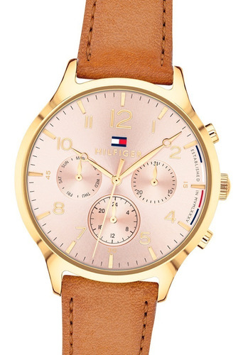 Reloj Tommy Hilfiger 1781875 Multifuncion Carcasa Acero Gold