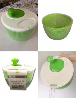 Escurridor Secador Verduras Hojas Centrifuga Pettish Online