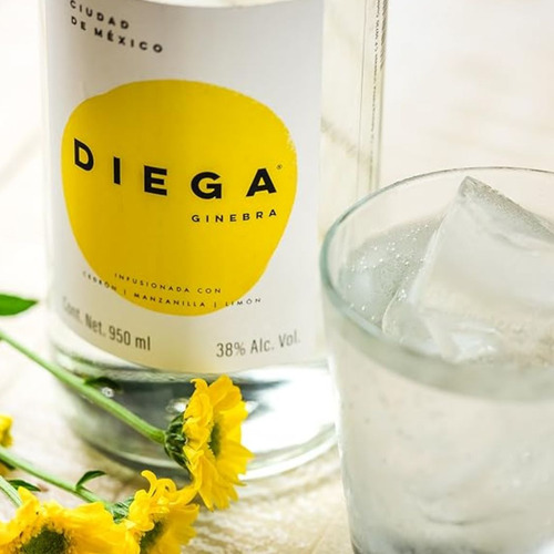 Caja De 6 Ginebra Diega 950 Ml