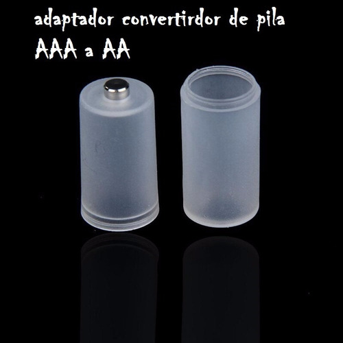 Imagen 5 de 5 de Conversor Adaptador De Pila Aaa A Pila Aa
