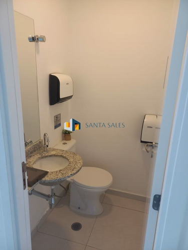 Imagem 11 de 12 de Conjunto Comercial 71m² 2 Banheiros + 2 Vagas - Ss56652