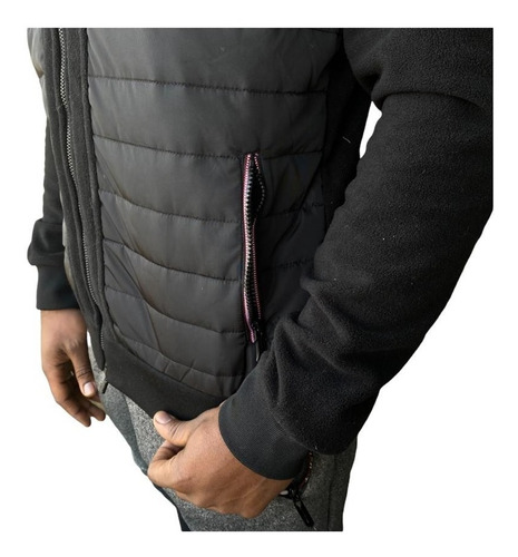 Imagen 3 de 4 de Chaqueta Poleron Urbano De Polar Para Invierno