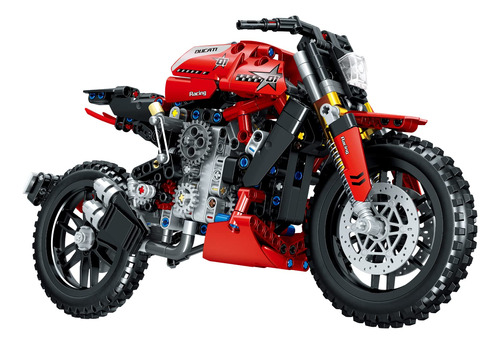 Neoleo Super Motocicleta Moc Bloques De Construccin Y Juguet