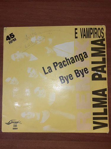 Disco Vinilo De Vilma Palma Y Los  Vampiros 