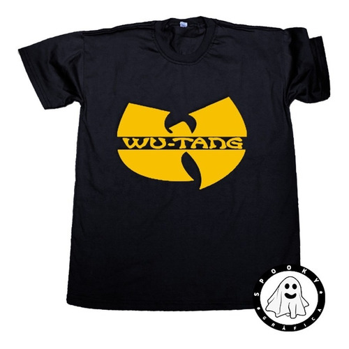 Remera Wu Tang Clan Logo Unisex Algodón Rap Hip Hop