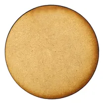Comprar Circulo De Madera Mdf 13,5cm Diametro  3mm De Espesor X5