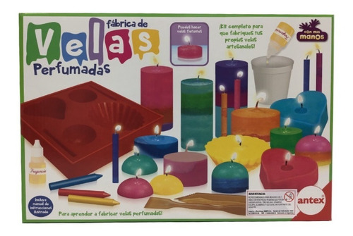 Juego Artesania En Velas Kit Completo  Universo Binario