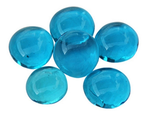 Gemas De Cristal Decorativa Color Azul Turquesa Aluzza