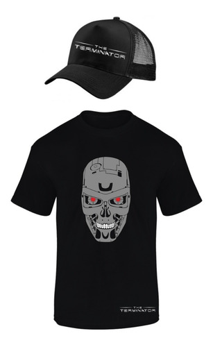 Terminator Camiseta Obsequio Gorra Camionera