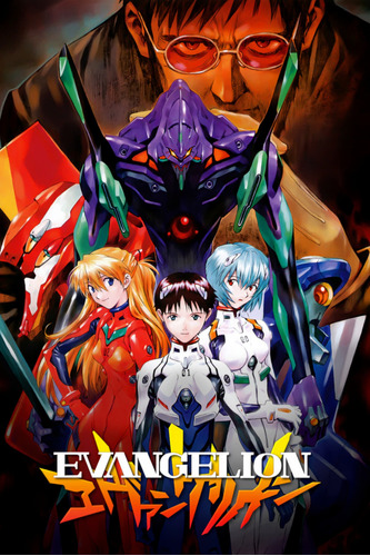 Posters Neon Genesis Evangelion Anime Manga Banner 90x60 Cm