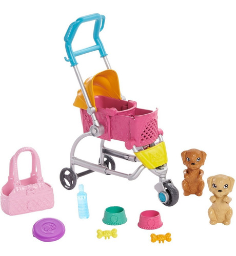 Imagen 4 de 6 de Barbie Pasea 2 Cachorros