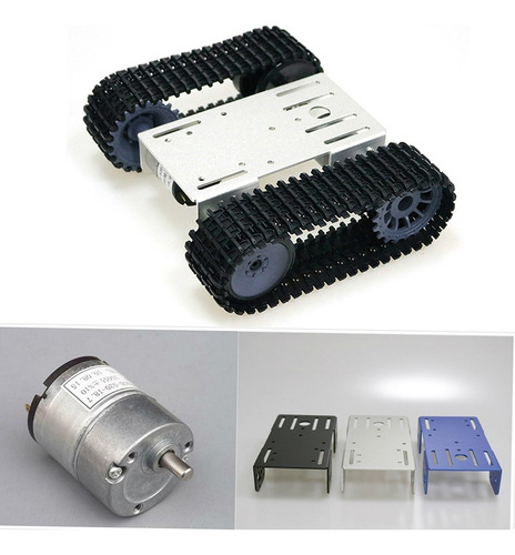 Robot Con Orugas Plataforma De Coche Inteligente Robot Tanqu