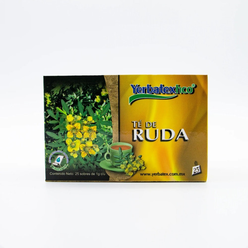 Té De Hierba Ruda Caja Con 25 Bolsitas De 1g