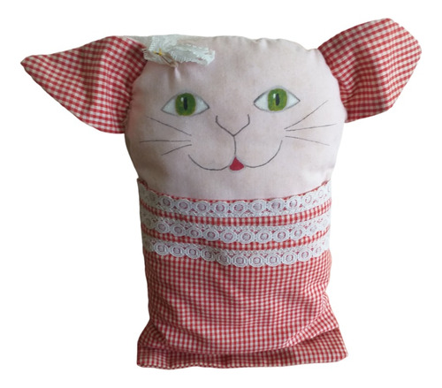 Lindo Peluche /almohada De Gato